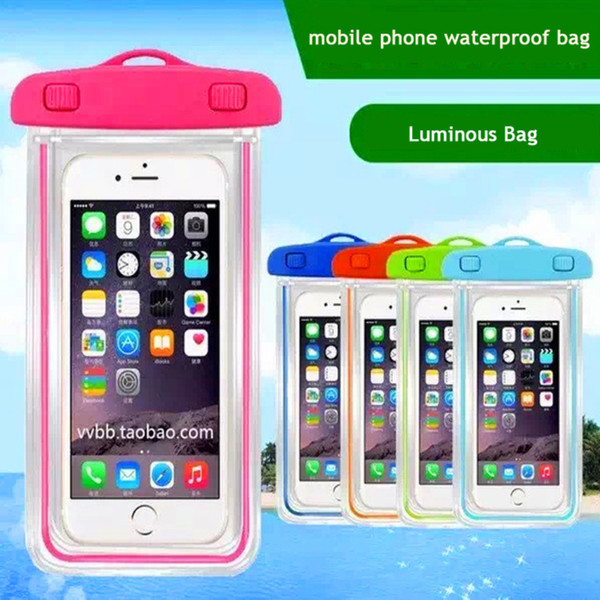 Underwater Waterproof Case Outdoor Travel Surf Drifting Dry Bags Pouch For All Mobile Phone Universal Useful Protection Cover