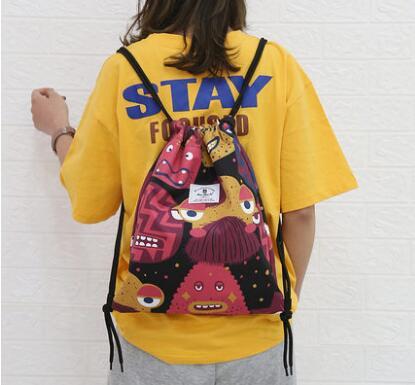 new sport outdoor packs Drawstring Backpack Female Dry Wet Separate Swimming Bag Portable Storage Waterproof bag Men's Backpack Beach