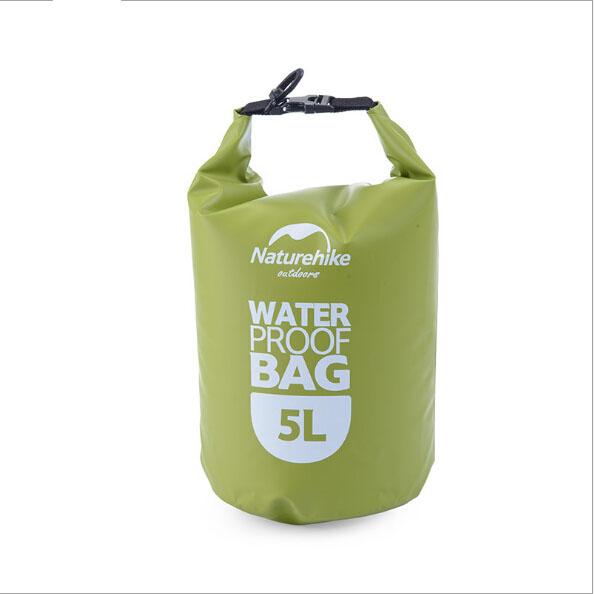 Outdoor lightweight PVC Tarpaulin waterproof pack 5 L Waterproof Dry Bags with Duraflex buckle Waterproof bag