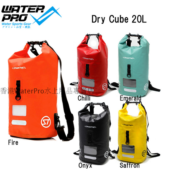 Stream Trail DRY CUBE 20L Waterproof bag / waterproof backpack bucket bag