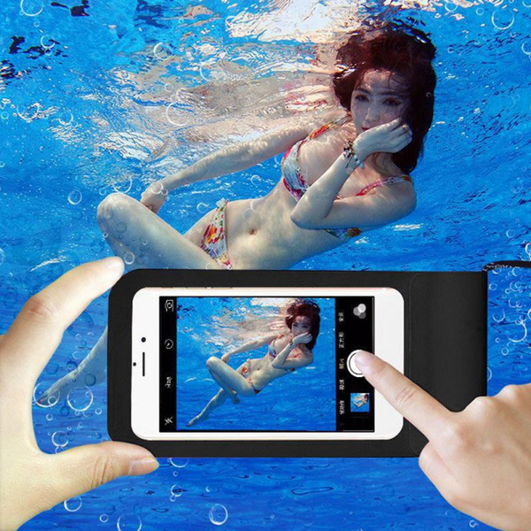 waterproof bag Waterproof Swimming Bags Underwater Pouch Phone Case Floatable Case Cellphone Pouch