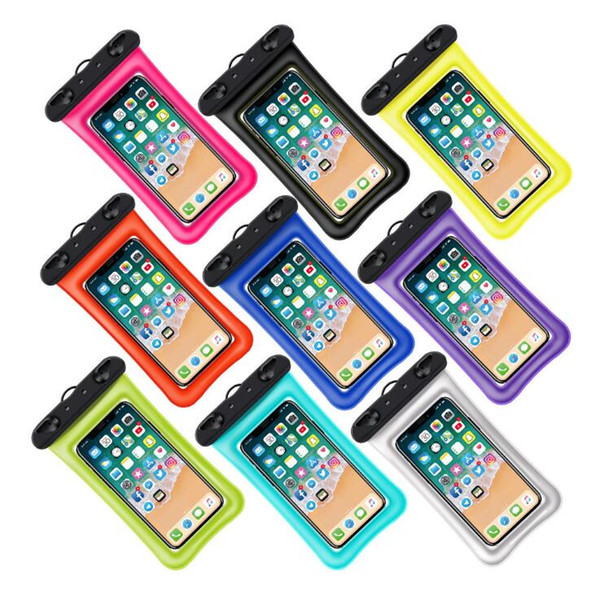 Touch Waterproof Mobile Phone Bags Case For iPhone 6S Coque Pouch Swim Phone Case Diving Storage Bag Pouch Dry Covers Cases Free shipping