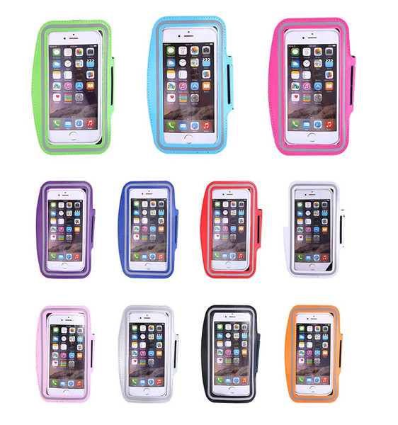 5.5 inch Phone Cases for iPhone 8 7 6s 6 plus case Sport Armband Arm Band Belt Cover Running GYM Bag Case