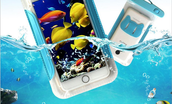 Beach leisure waterproof bag PVC mobile phone waterproof bag swimming diving camera phone Dry Storage 002