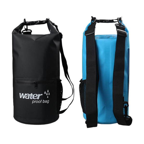 Outdoor River Double shoulder straps Water Pack Swimming Backpack Waterproof Bags Drifting Kayaking