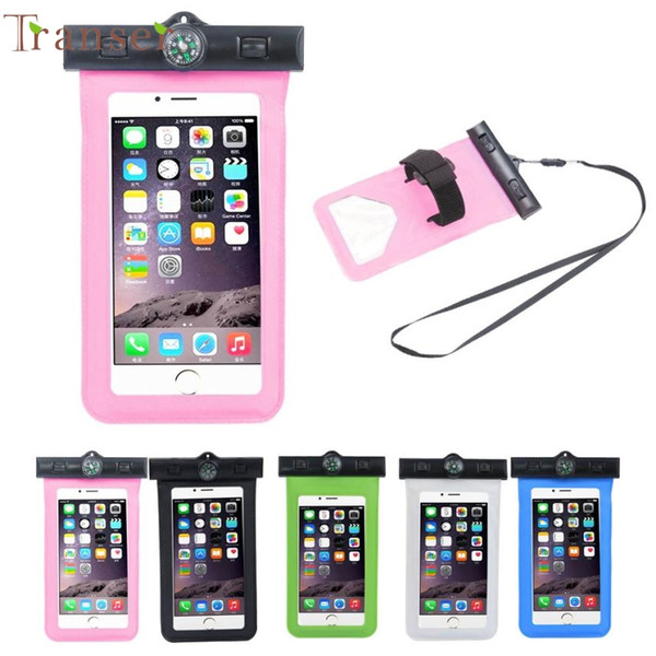 Activing Travel Swimming Waterproof Bag Case Cover for 5.5 inch Cell Phone Drop Shipping OCT27