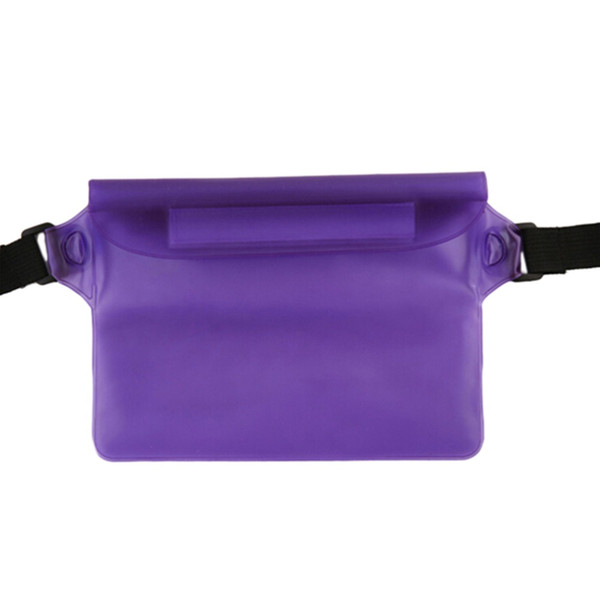 Waterproof Pouch Bag Case with Waist Strap for Beach Swimming Boating Hiking Wholesale 4Colors