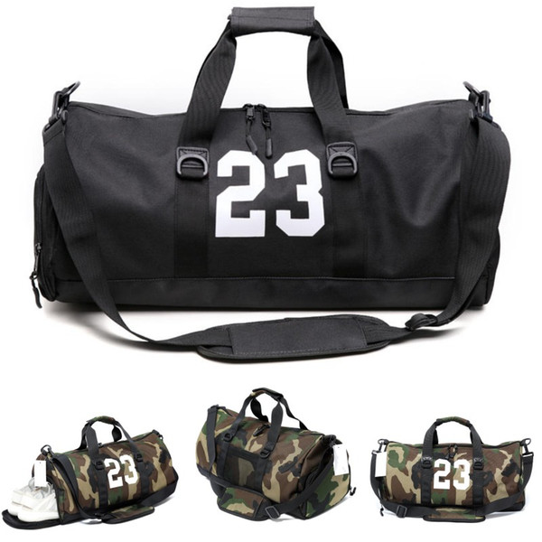 New 23 Camouflage Designer Duffle Bag Fashion Brand Mens Womens Designer Bags Black Large Capacity Sport Gym Bags