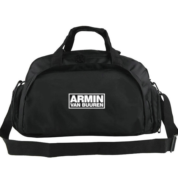 Armin van Buuren duffel bag 100 top DJ tote Trance music backpack Trip luggage Exercise shoulder duffle Outdoor sling pack