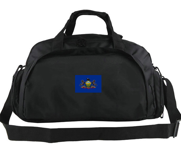 Pennsylvania duffel bag USA PA area tote Commonwealth state flag backpack Banner luggage Sport shoulder duffle Outdoor sling pack