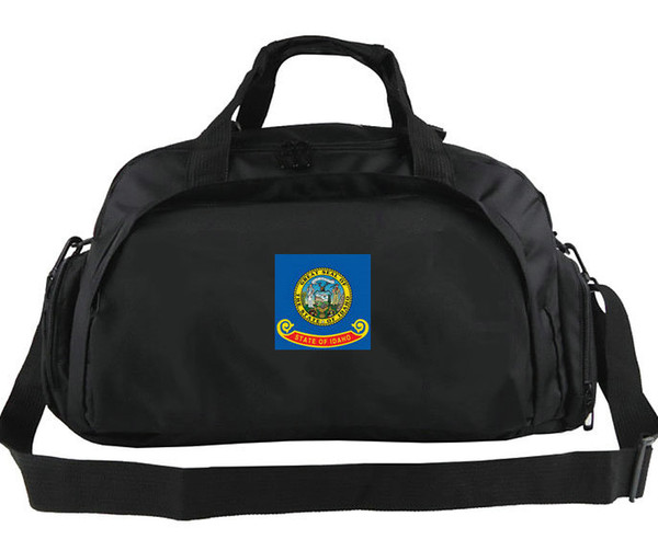 Idaho duffel bag USA ID area tote Gem state flag backpack Banner luggage Sport shoulder duffle Outdoor sling pack