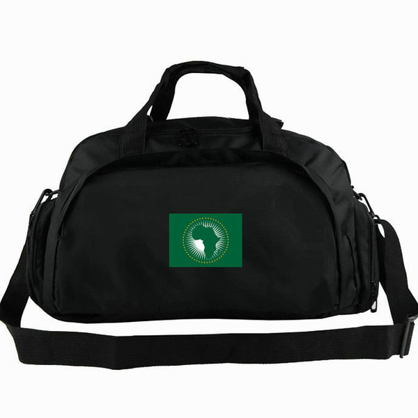 AU duffel bag African Union flag tote Africa league 2 way use backpack Banner luggage Trip shoulder duffle Sport sling pack