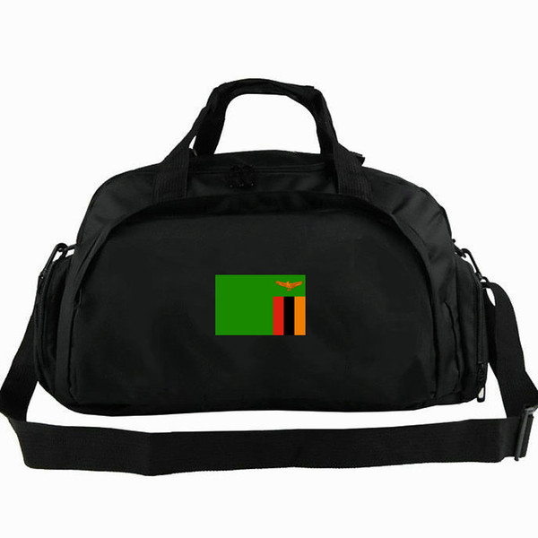 Zambia duffel bag Africa hot Republic of flag tote ZMB 2 way use backpack National banner luggage Trip shoulder duffle Sport sling pack