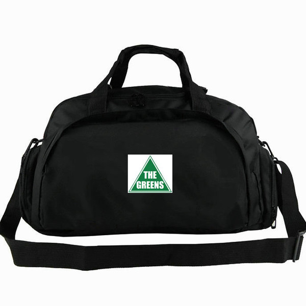 The greens duffel bag Ecological Sustainability tote Social Justice 2 way use backpack Banner luggage Trip shoulder duffle Sport sling pack