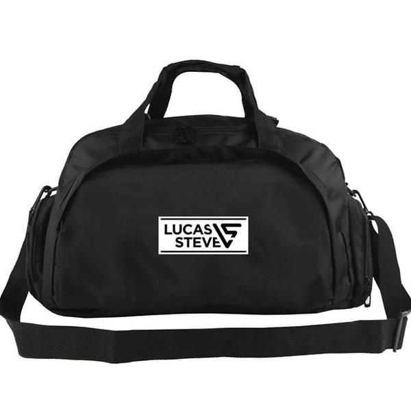 Lucas Steve duffel bag Up till dawn tote Top 100 DJ music backpack Trip luggage Exercise shoulder duffle Outdoor sling pack