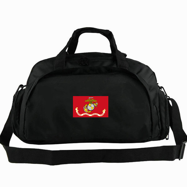 USMC duffel bag Marine Corps flag tote United States army 2 way use backpack Banner luggage Trip shoulder duffle Sport sling pack