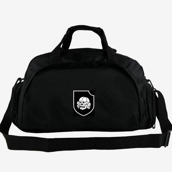 Totenkopf duffel bag 3rd SS Panzer Division army flag tote 2 way use backpack Banner luggage Trip shoulder duffle Sport sling pack