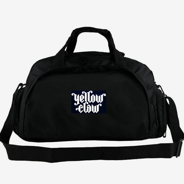 Yellow Claw duffel bag Trap hiphop dubstep tote Top DJ music backpack 2 way use luggage Daily shoulder duffle Sport sling pack