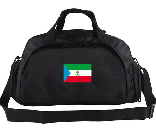 Equatorial Guinea duffel bag Movement play tote Everyday backpack Football luggage Sport shoulder duffle Outdoor sling pack