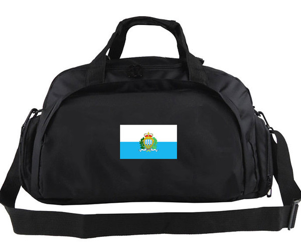 San Marino duffel bag Training team tote Useful backpack Football luggage Sport shoulder duffle Outdoor sling pack