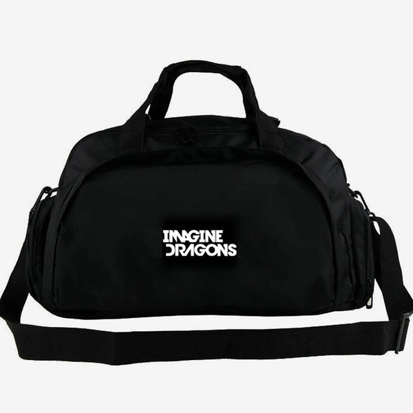 Imagine Dragons duffel bag Dan Reynolds tote Radioactive rock band backpack Music luggage Sport shoulder duffle Outdoor sling pack