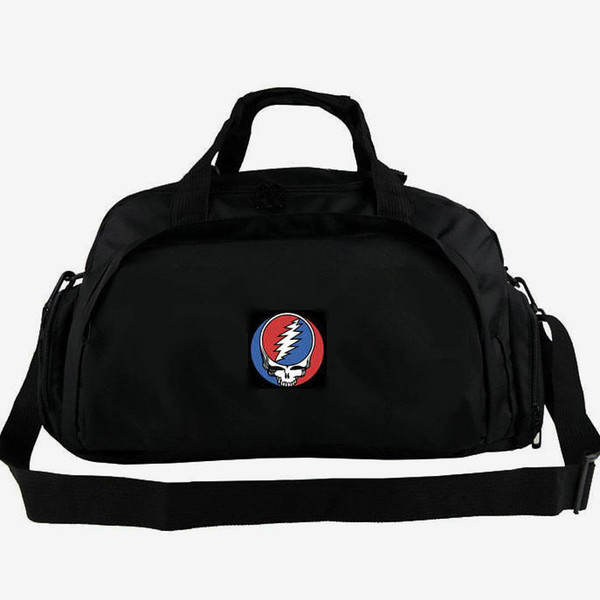 Grateful Dead duffel bag Psychedelic tote Country Rock band music backpack 2 way use luggage Daily shoulder duffle Sport sling pack