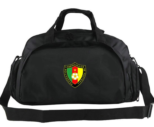 Cameroon duffel bag Hottest team tote Emblem strong backpack Football luggage Sport shoulder duffle Outdoor sling pack