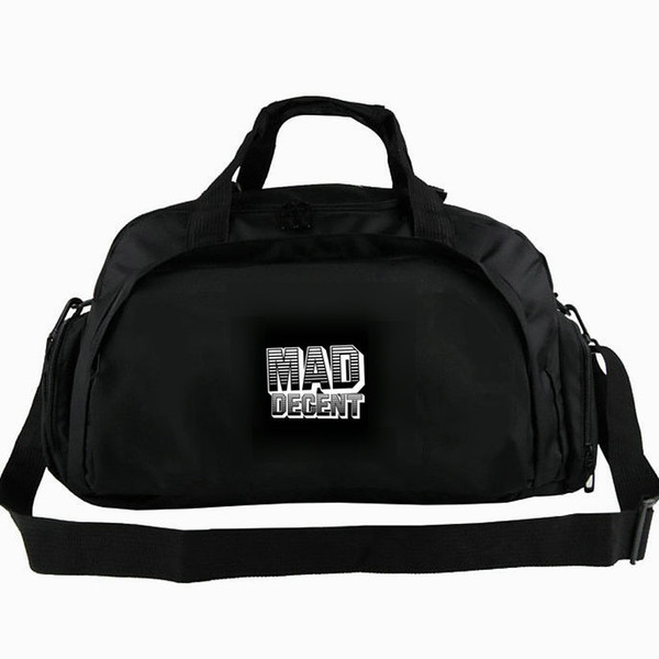 Mad Decent duffel bag Wesley Pentz records label tote DJ music backpack 2 way use luggage Trip shoulder duffle Sport sling pack