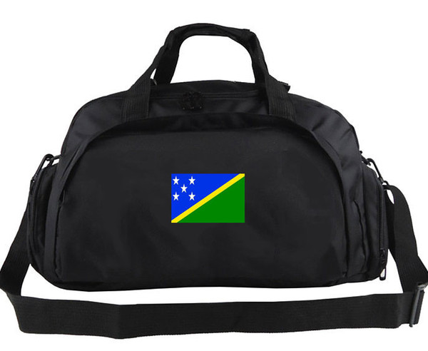 Solomon Islands duffel bag Unisex team tote Professional walk backpack Football luggage Sport shoulder duffle Outdoor sling pack