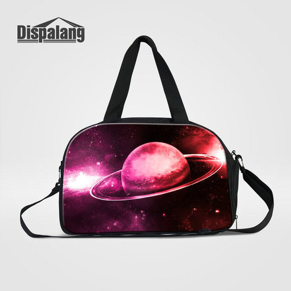 Universe Space Design Travel Bag Organizer For Colthes Galaxy Star Printed Women Shoulder Travel Duffle Bags Handbags Mens Outdoor Overnight