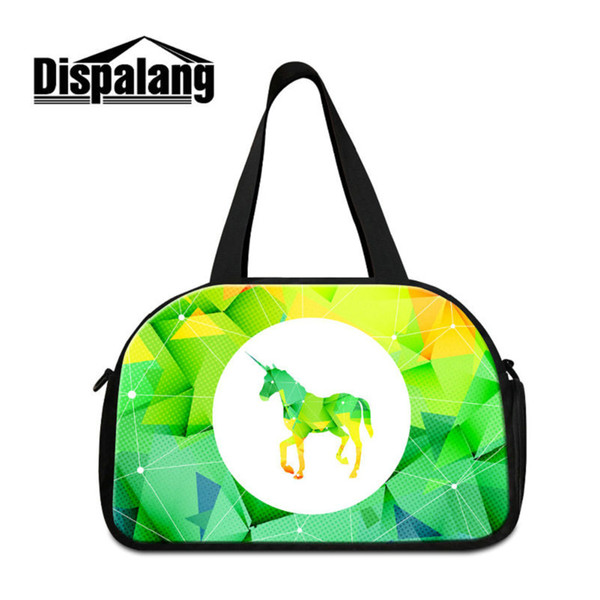 3D Lifelike Cartoon Unicorn Traveling Bag For Teenagers Women Fashion Clothes Organizer Duffle Handbags Laides Weekend Bags Children Duffel