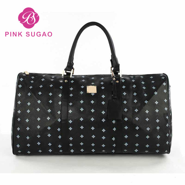 Pink sugao designer duffel bags luxury travel bags 2022new fashion tote bag designer handbags women clutch bag pu leather high quality