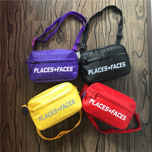 Places Faces Life Skateboards Designer Crossbody Bag 19ss New P + F Mens Womens Shoulder Bag Mini Cute Messenger Bags