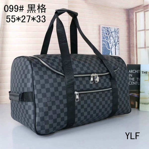 2019new large capacity men's women's travel bag famous classic designer sale high quality men's shoulder bag with carry luggage