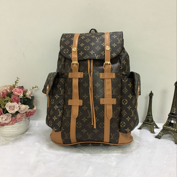 2018 Best selling classic fashion bag brand designer ladies men's backpack fashion bag unisex one shoulder travel mountaineering bag