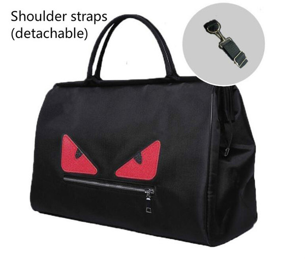 2018 Small monster high quality fitness package 3CE travel bag Y3 waterproof nylon bag large capacity handbag free delivery