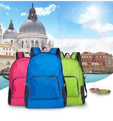 Korean version of the skin storage bag new folding backpack simple high quality outdoor mountaineering bag waterproof travel backpack high q
