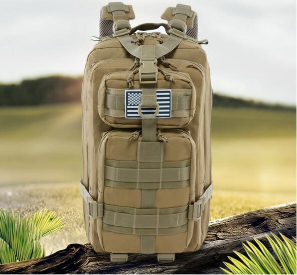 Upgraded version of high-end outdoor mountaineering hiking bag friends equipment military camouflage tactical backpack new 3P backpack