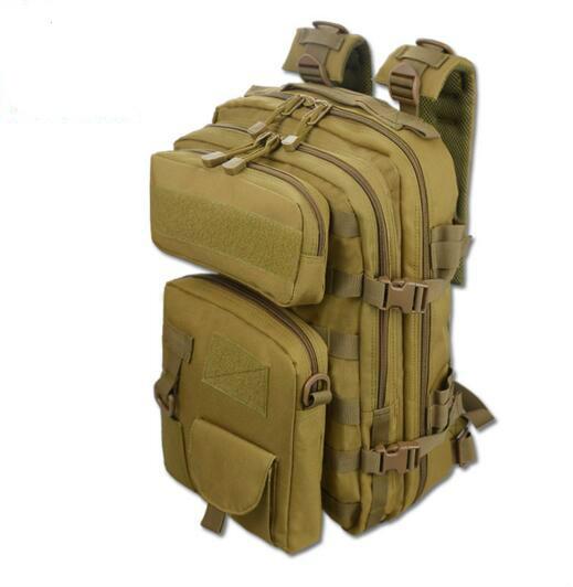 Upgraded version Outdoor camouflage backpack large capacity men and women camping multi-purpose tactics mother combination backpack