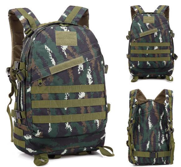 Camouflage tactical package Jedi survival to eat chicken bag waterproof Oxford backpack military camouflage outdoor sports backpack