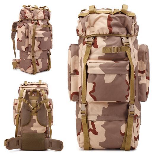 New Professional outdoor mountaineering bag camouflage bag large capacity multi-function outdoor travel camping hiking riding backpack