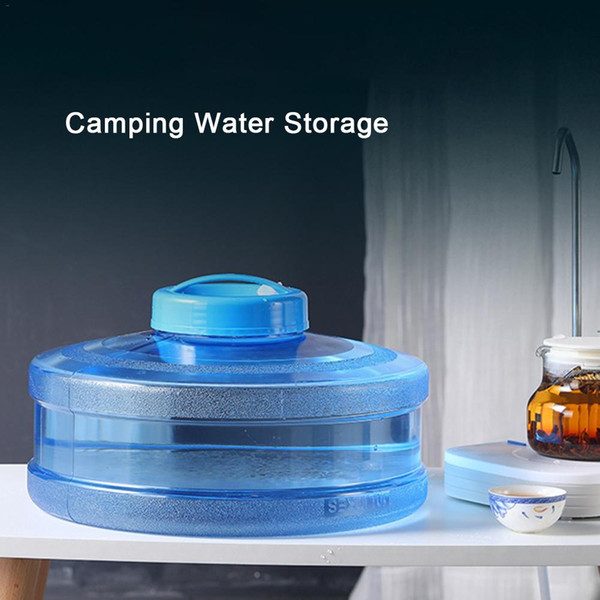 Outdoor 5.5/10L Water Bucket Grade PC Portable Water Tank Outdoor Hiking Camping Accessories Container With Faucet 4