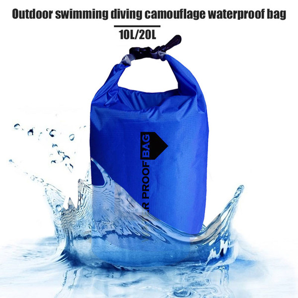 Waterproof Dry Bag 210T Polyester Taff Durable Swimming Equipment Sport Portable Rowing Outdoor Canoe