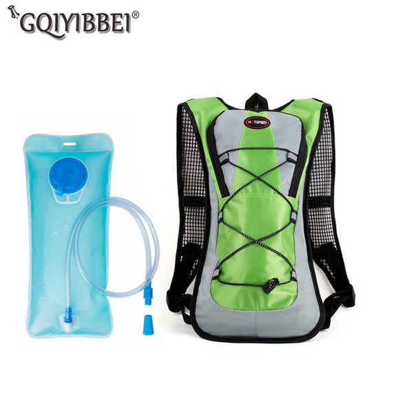 Camping Hydration Backpack 2L Water Bag Outdoor Waterproof Travel Trekking Hiking Running Fishing Sports Bladder Soft Flask Pack