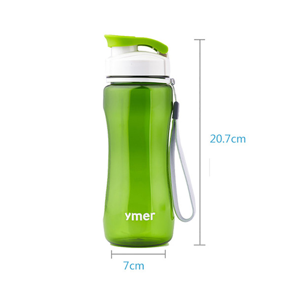 560ML / 590ML Sports Water Bottle Safety PC Leak Proof Cycling Hiking Camping Travel New Style Water Bag