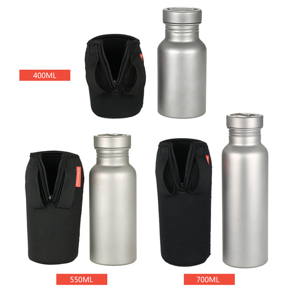 700ML Titanium Water Bole Sports Flask Wide Mouth Bole for Yoga Biking Camping Hiking Travel Outdoor Camping Hiking Picnic