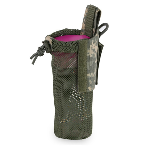 Outdoor Tactical Water Bottle Bag Kettle Pouch Holder Carrier Multi Colors For Outdoor Sport