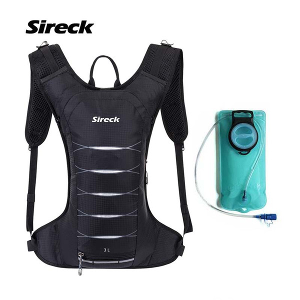 Sireck TPU Sport Water Bag 2L Climbing Running Cycling Hydration Backpack Bike Waterproof Jogging Hiking Bag Camelback Women Men