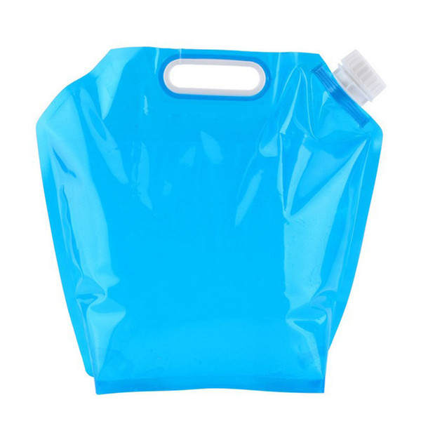 5L/10L Foldable Collapsible Drinking Water Bag Car Water Carrier Container for Outdoor Camping Hiking Picnic BBQ ZJ55