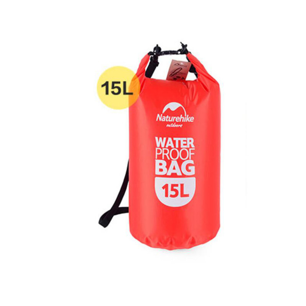 2018 New 15L Ultra-portable waterproof travel bags 4 colors NatureHike outdoor drifting swimming waterproof bags